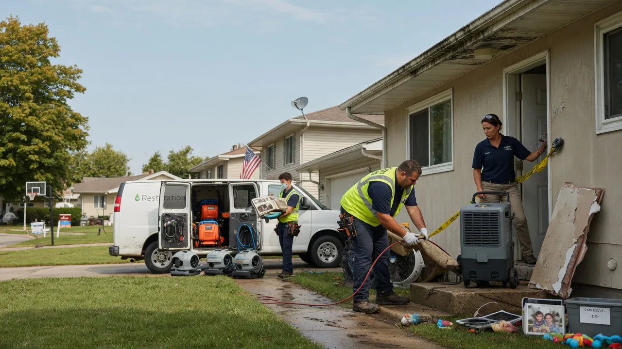 Water Damage Restoration in Greenville, VA near me